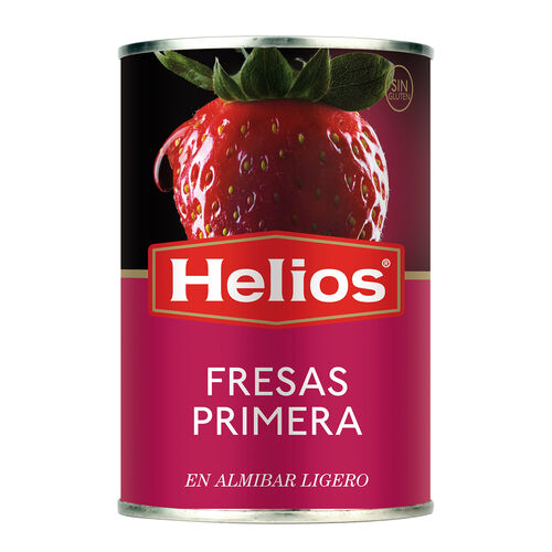 Fresas en almibar ligero HELIOS 420g image number