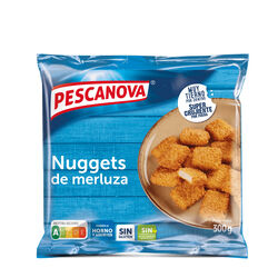 Merluza congelada nuggets PESCANOVA 300g