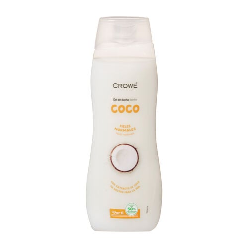 Gel de ba&ntilde;o coco pieles normales CROWE 750ml image number