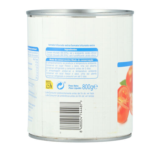 Tomate ALTEZA triturado 800g image number