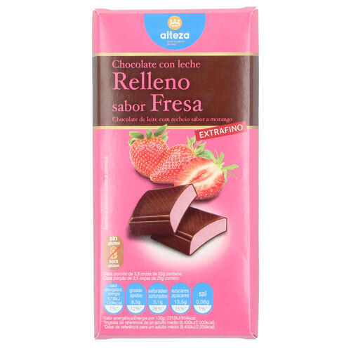 CHOCOLATE ALTEZA FRESA 100g image number