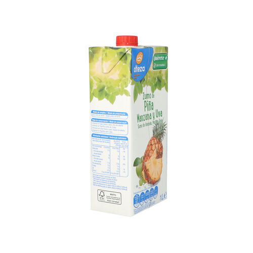 ZUMO DE PIÑA,UVA Y MANZANA ALTEZA 1L image number