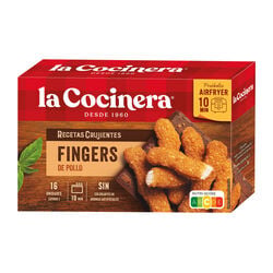 Fingers de pollo congelados LA COCINERA 320g
