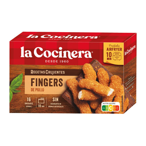 Fingers de pollo congelados LA COCINERA 320g image number