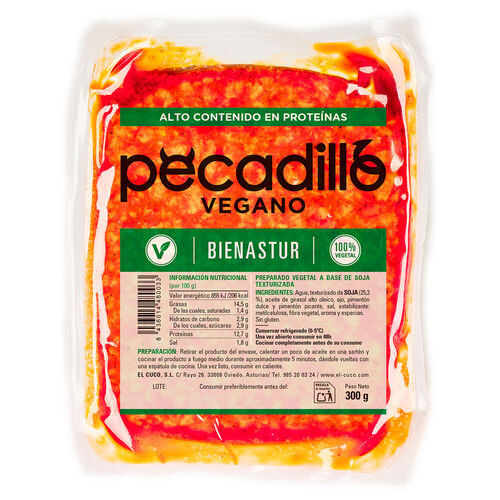Pecadillo vegano BIENASTUR 300g image number