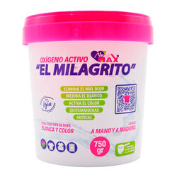 Detergente oxigeno activo EL MILAGRITO polvo 750ml