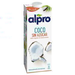 Bebida ALPRO coco sin azúcar 1L