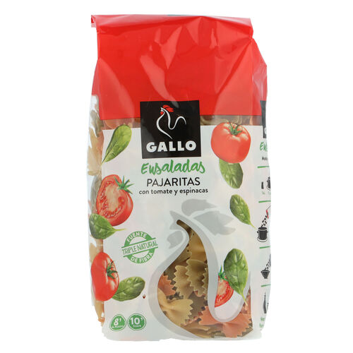 Pasta pajaritas vegetales GALLO 450g image number