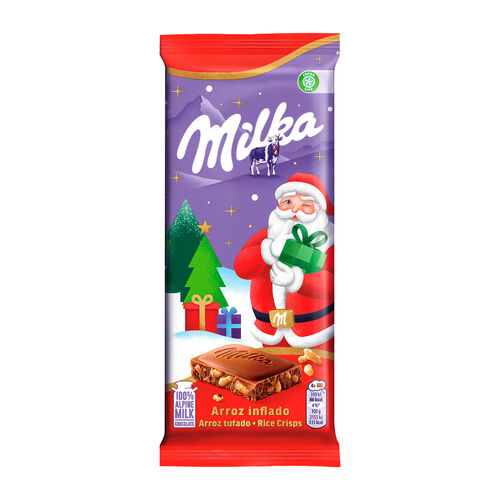 Chocolate MILKA Navidad 100g image number