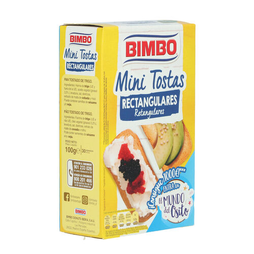Minitostas rectangular ORTIZ 100g image number