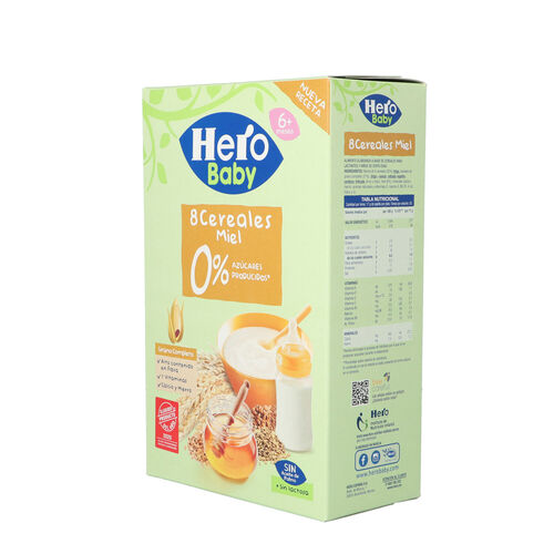 Papilla HERO 8 cereales 340g image number