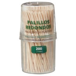 Palillo redondo 200uds