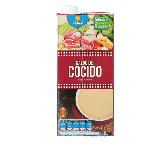 Caldo ALTEZA cocido 1L image number