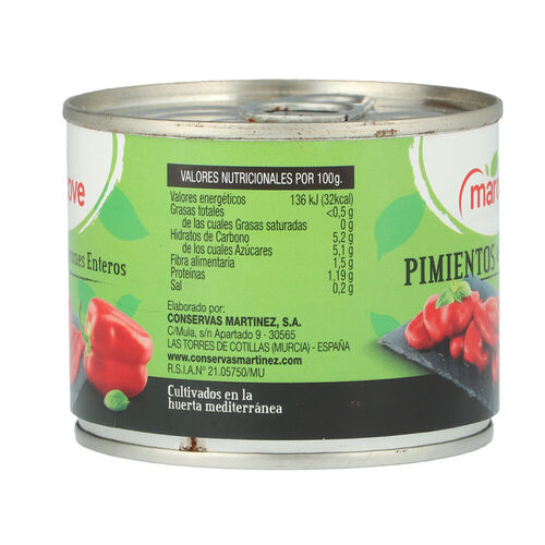 PIMIENTOS MARCOVE 185g image number