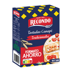 Tostada canape tradicionales RECONDO 200g