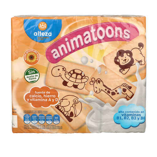 GALLETA INFANTIL ANIMATOONS ALTEZA 600g image number