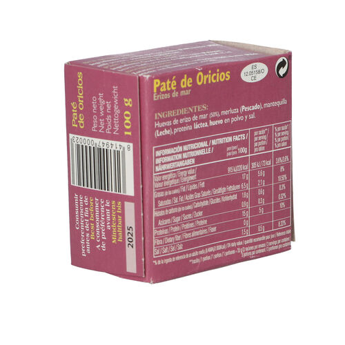 PATE AGROMAR ORICIOS LATA 100g image number