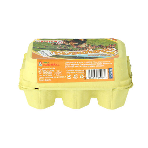 Huevos camperos 'XL' GRANJA RUALMAR 6uds image number