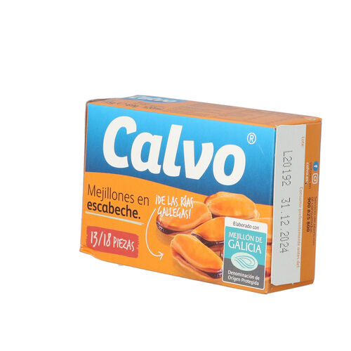 Mejill&oacute;n CALVO escabeche 13/18 rr-115g image number