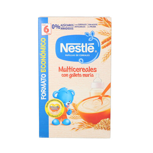 PAPILLA MULTICEREALES CON GALLETA NESTLE 255g image number