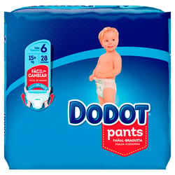 Pa&ntilde;al pants t.6 DODOT 27 ud.