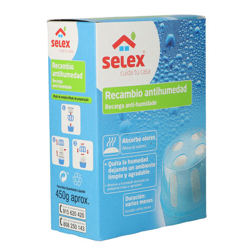 ANTIHUMEDAD SELEX RECAMBIO 450g image number