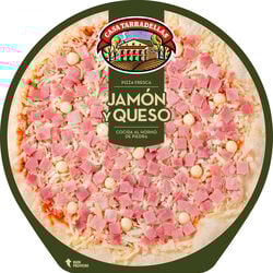 PIZZA JAMON QUESO TARRADELLAS 405g