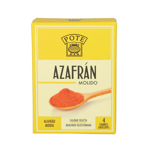 AZAFRAN EL POTE MOLIDO 4x100mg image number