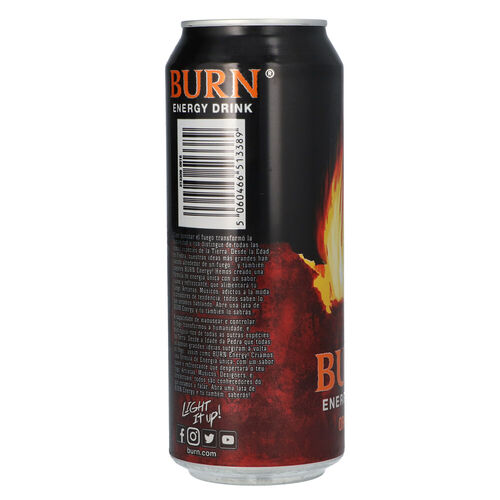BEBIDA ISOTÓNICA BURN ENERGY LATA 500ml image number
