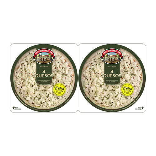Pizza 4 quesos casa TARRADELLAS 2x200g image number