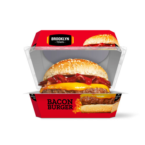 HAMBURGUESA BACON BURGER BROOKLYN TOWN 210g image number