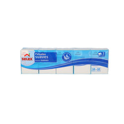 PAÑUELOS DE PAPEL SELEX MINI 3 CAPAS PACK 10uds