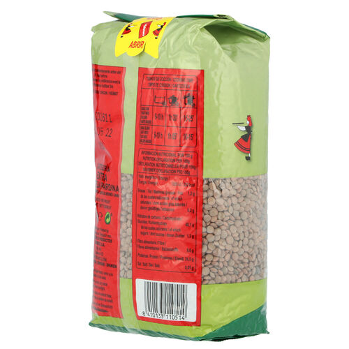 Lenteja PARDINA LA ASTURIANA 1kg image number