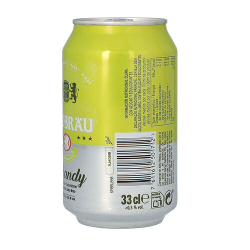 CERVEZA EMDBRAU SHANDY LATA 33cl image number