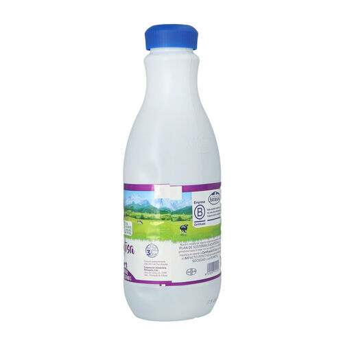 LECHE SEMIDESNATADA SIN LACTOSA CENTRAL LECHERA ASTURIANA 1,5L image number