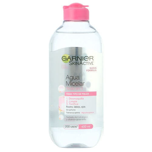 AGUA MICELAR SUAVE SENSIBLE GARNIER 400ml image number