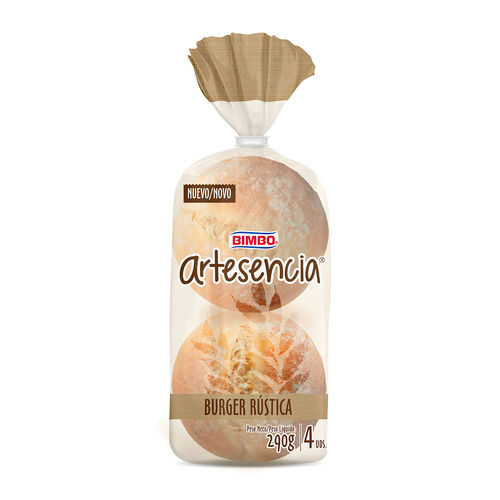 Burguer rustica BIMBO Artesencia 290g image number