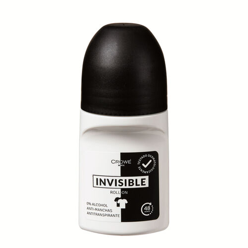Desodorante hombre man invisible CROWE Roll-on 50ml image number