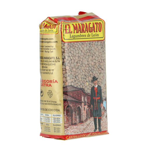 LENTEJA PARDINA MARAGATO 500g image number