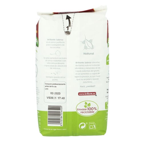 Arroz BRILLANTE Sabroz 1kg image number
