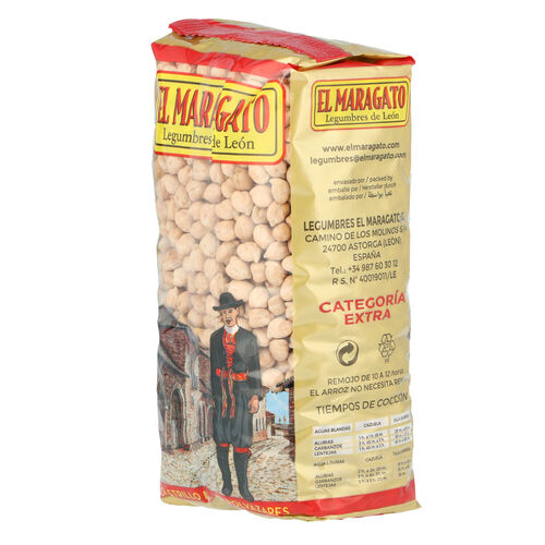 Garbanzo Extra EL MARAGATO 1kg image number