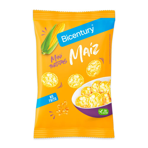 Mini tortitas de ma&iacute;z BICENTURY 65g image number