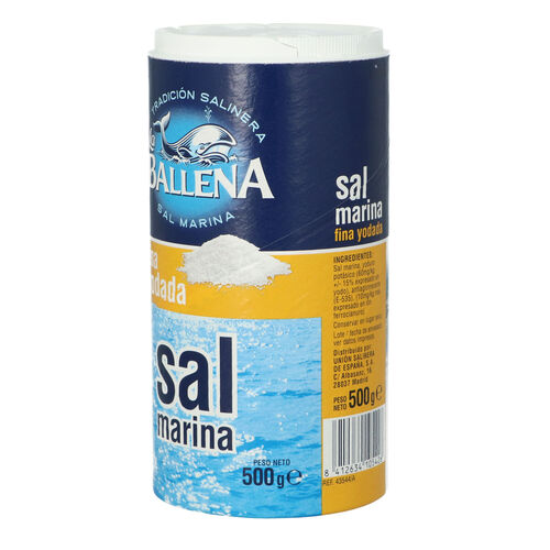 SAL MARINA LA BALLENA SALERO 500g image number