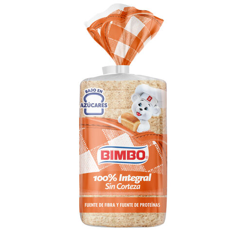 PAN BIMBO INTEGRAL S/CORTEZA 450g. image number