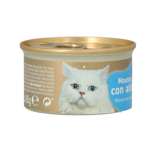 ALIMENTO EN  MOUSSE PARA GATOS CON ATUN TANDY 85g image number