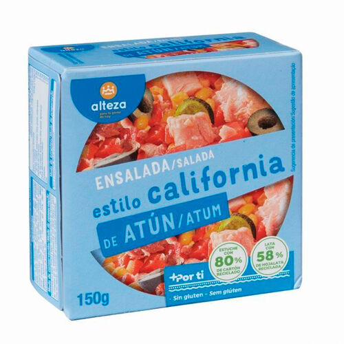 ENSALADA DE ATUN ESTILO CALIFORNIA ALTEZA 150g image number