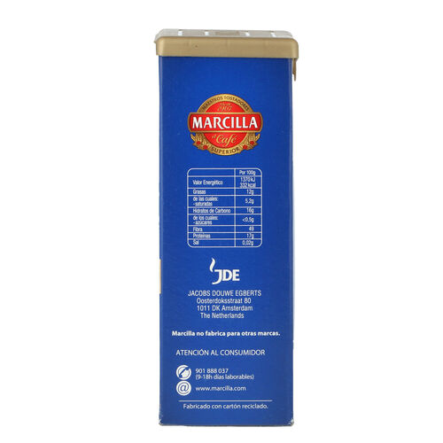 CAFE MARCILLA MOLIDO DESCAFEINADO 200g image number