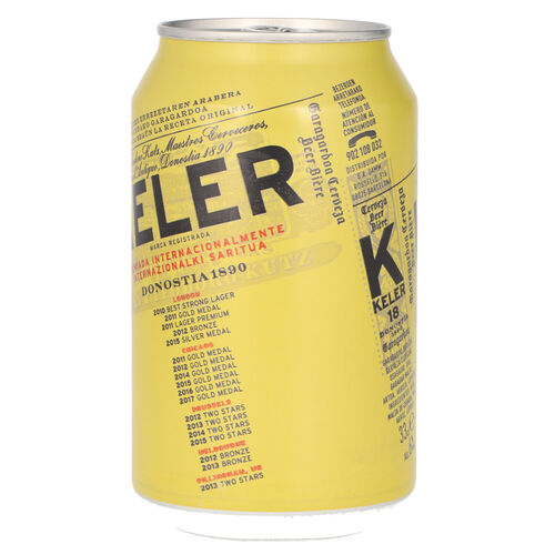 CERVEZA KELER LATA 33 CL image number