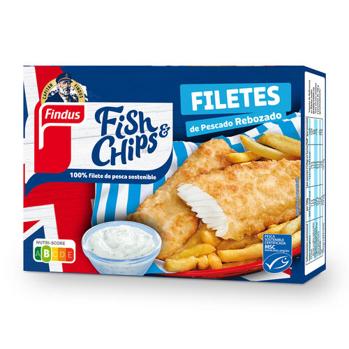 FILETE FISH AND CHIPS FINDUS 240g image number