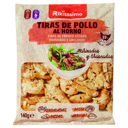 TIRAS DE POLLO AL HORNO RIKISSSIMO 140g